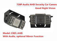 Audio IR 15m Night Vision 720P AHD Vehicle Mounted Cameras Security Car Camera