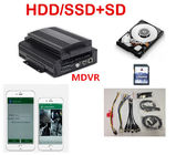 HDD / SSD 720P AHD Mobile DVR With 4G WIFI For Real - time monitoring
