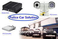 Real Time 3G GPS mobile dvr recorder PTZ Vehicle Security Camera System for Police Car