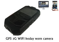 3G GPS WIFI Police Body Worn Camera Portable DVR For Law Enforcement