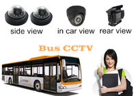 School Bus Camera Recorder , 3G Mobile DVR With Broadcast Alarm Button