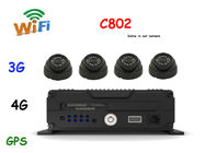Recoda C802 Dome in car cameras / AHD WIFI , 3G , 4G , GPS car Mounted Camera
