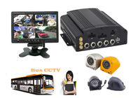 Hybrid Four - In - One HD Mobile DVR 4CH 720P For Buses , HD Vehicle DVR
