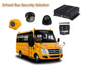 4 Channels 1080P / 720P 4 Camera Car DVR For School Buses , Mobile DVR Systems