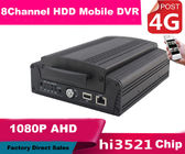 8CH FULL HD 1080P Hybrid DVR Car Mobile DVR 4G Real Time Recording