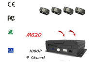 12V Full HD 1080P 4 Camera Car Mobile DVR H 264 School Bus DVR Camera System