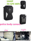 OEM 1440P Wearable Wifi Camera / Waterproof Live Streaming Body Camera With 4g Gps