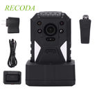 Fire Proof Police Body Worn Camera 1296P IP67 140 Degree Lens 8-11 Hours Recording Time
