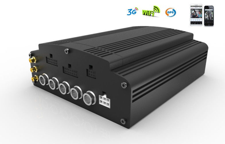 3G / GPS hard disk Mobile Vehicle DVR supports 4CH 720P AHD with WIFI G-Sensor