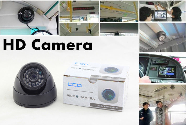 Plastic Vehicle Mounted Cameras 960H HD Car Camera CMOS Sensor