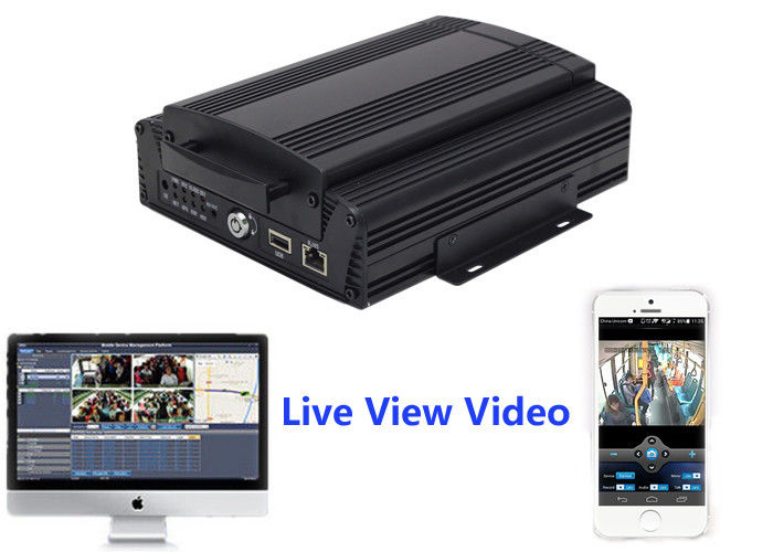 HDD Real time Monitoring HD Mobile DVR GPS Tracking With Fatigue Driver