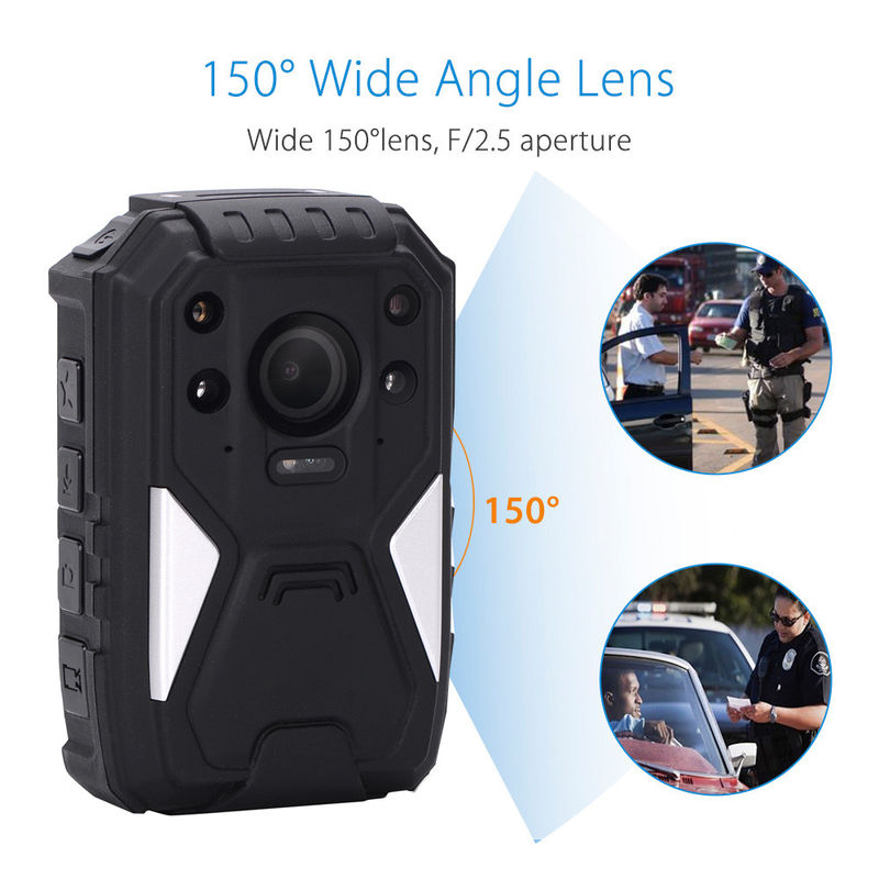 1296P HD 150 Degree Wide Angle Recording Wearable Video Body Worn Camera Bulit In GPS