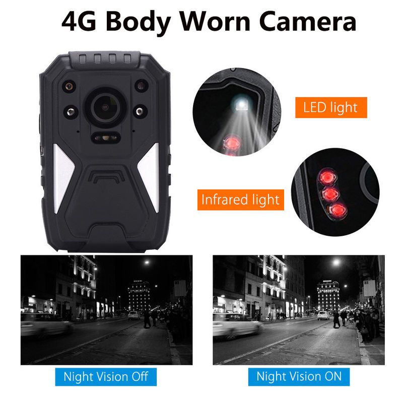 Full HD 1440P 3G 4G Security Guard Wireless WIFI Police Video Body Worn Camera