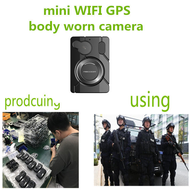 Recoda 1080p Hd Small Button Police Body Worn Camera Hidden Camera With Wifi